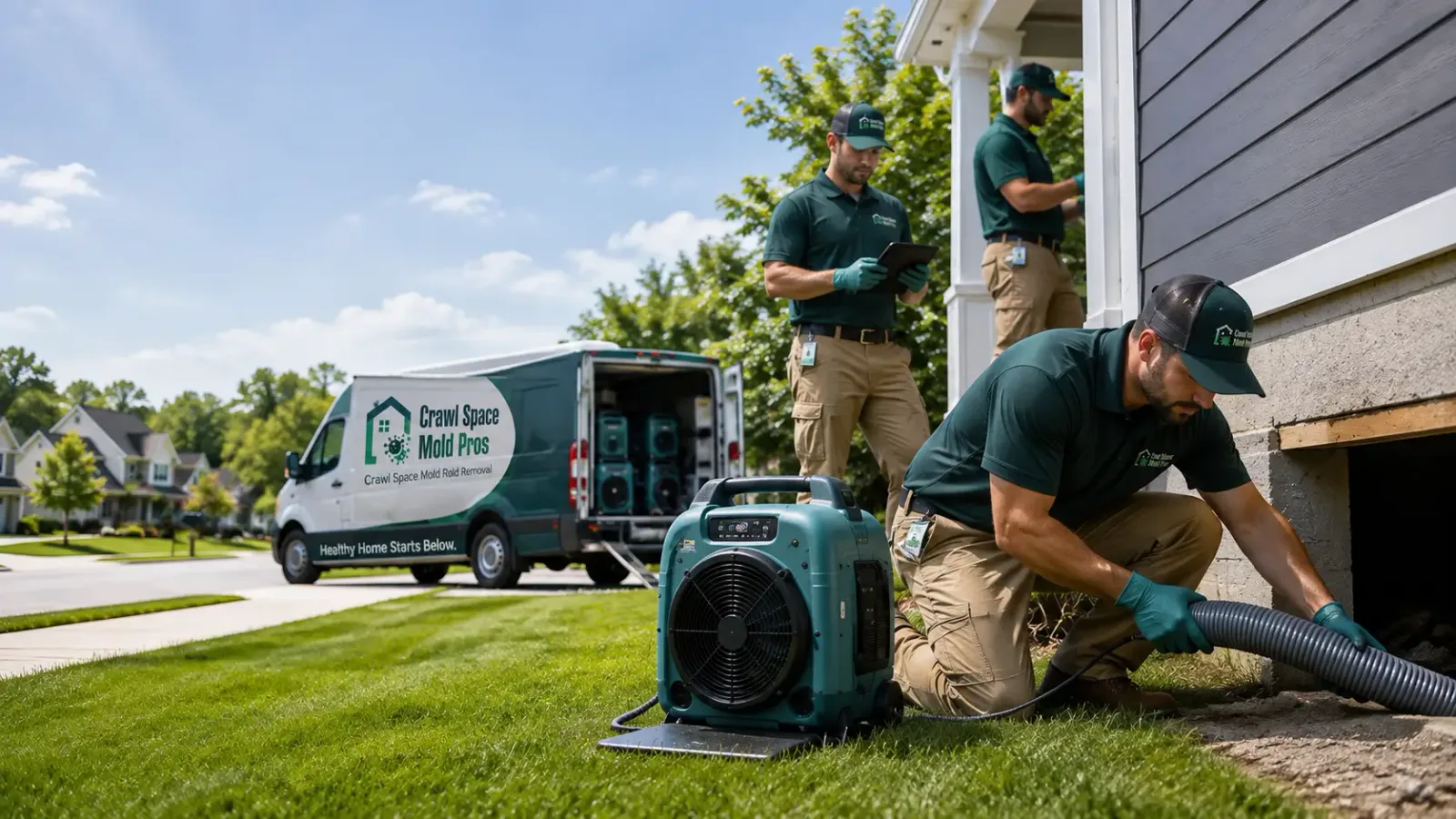 Crawl Space Mold Removal in New Windsor, NY